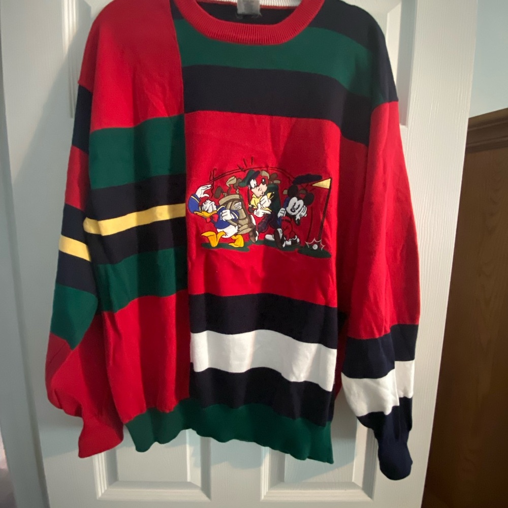 NWOT Disney Vintage Golf sweater
